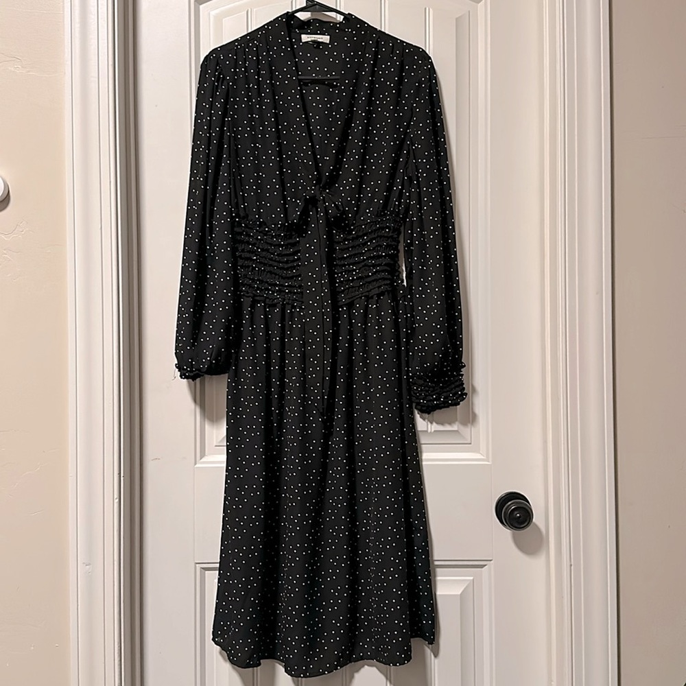Max Studio Polka Dot Dress